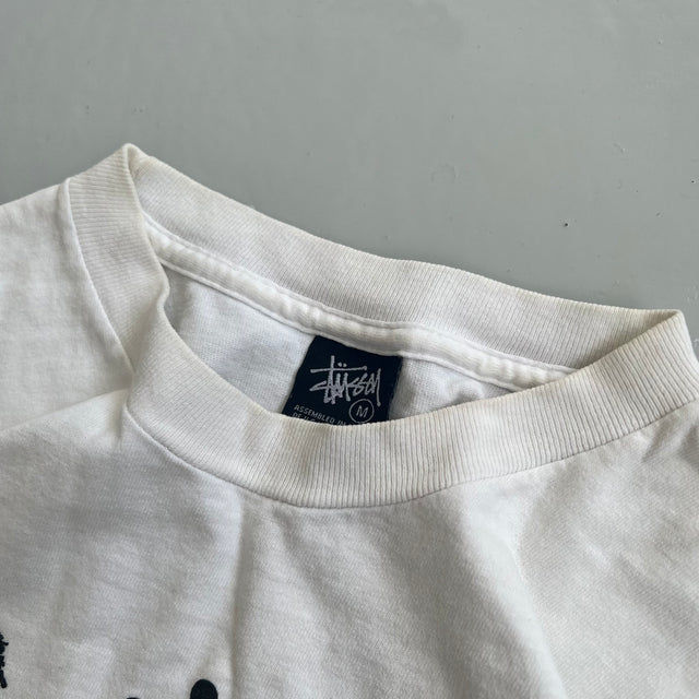 STUSSY BIG 4 *RARE* TEE - MEDIUM