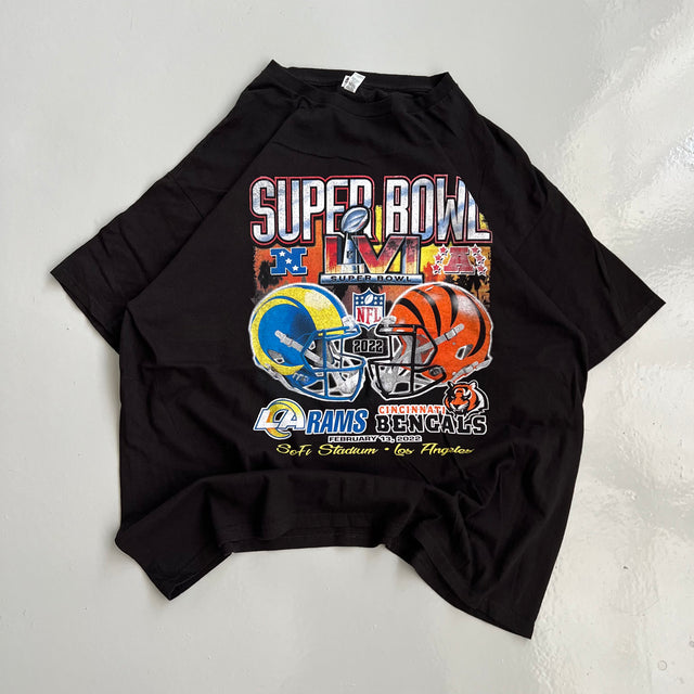 SUPER BOWL 2022 RAMS VS. BENGALS TEE - XL