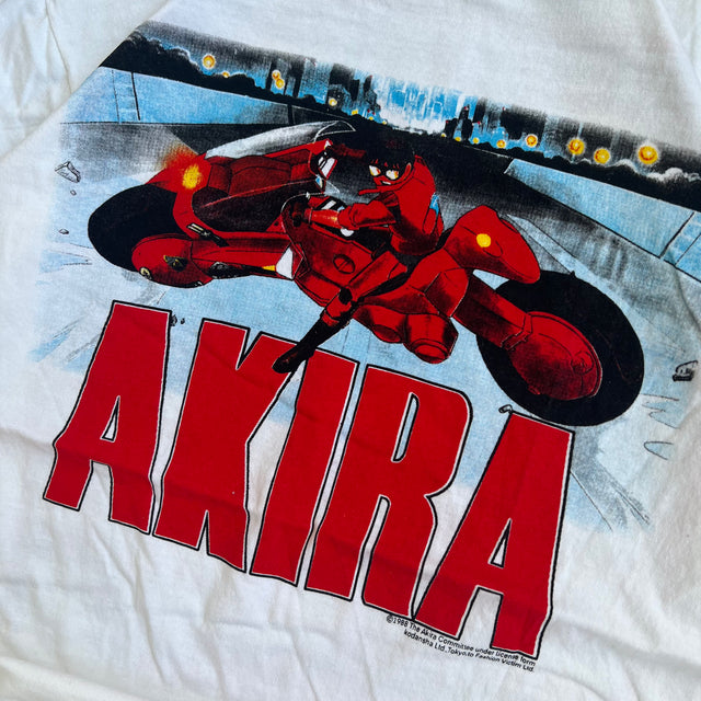 AKIRA BOOTLEG 1988 SINGLE STITCHED TEE - MEDIUM/LARGE