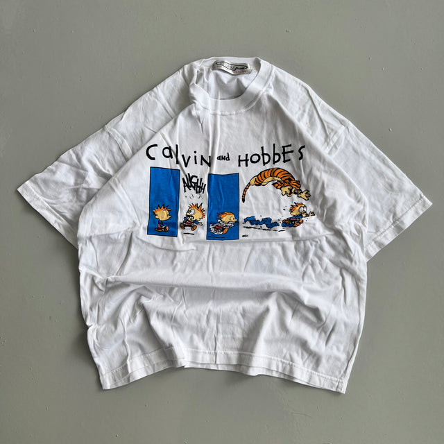 CALVIN & HOBBES TEE - LARGE