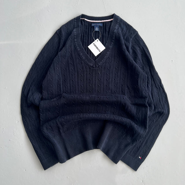 TOMMY HILFIGER CABLE KNIT - SMALL