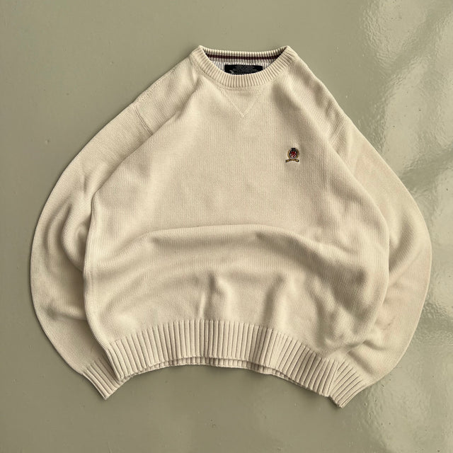 TOMMY HILFIGER CRESTED KNIT - MEDIUM