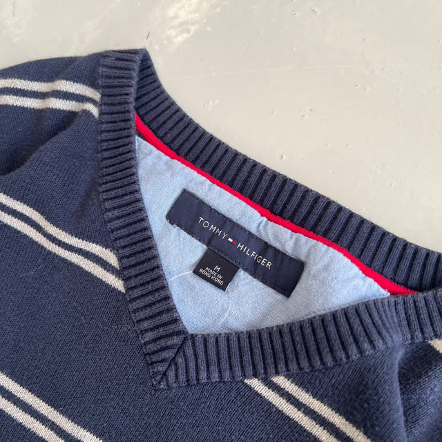 TOMMY HILFIGER STRIPPED KNIT - MEDIUM