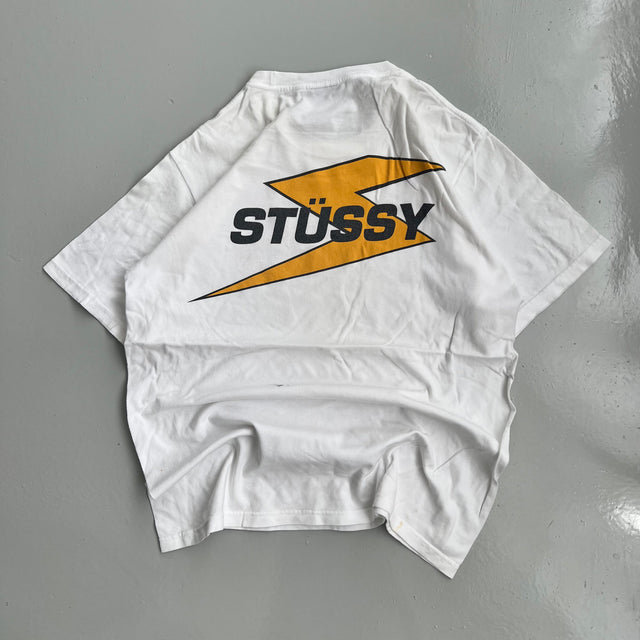 STUSSY SPELLOUT TEE - MEDIUM/LARGE