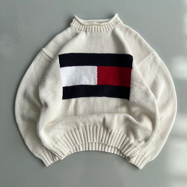 TOMMY HILFIGER FLAG KNIT - LARGE