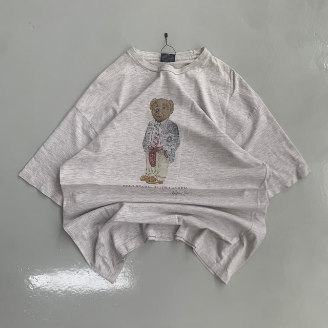 POLO RALPH LAUREN BEAR 90'S TEE - LARGE/XL