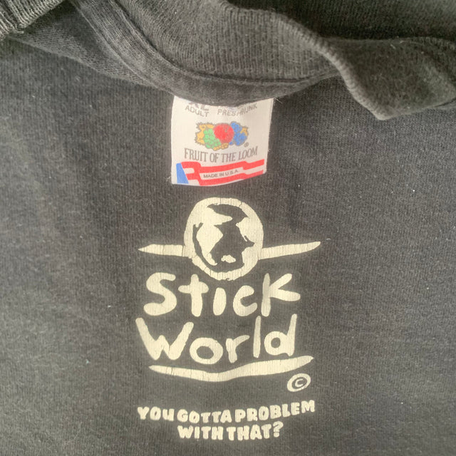 BRAT STICK WORLD 90'S TEE - XL