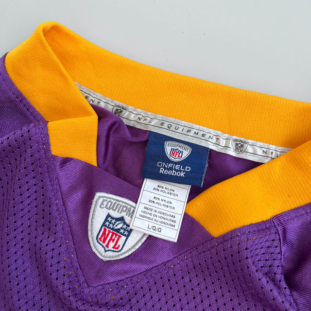 REEBOK NFL VIKINGS JERSEY - LARGE