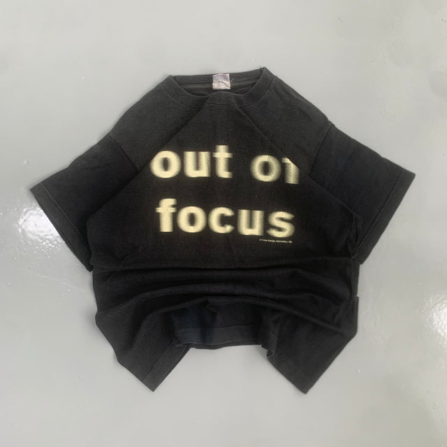 'OUT OF FOCUS' 90'S TEE - MEDIUM