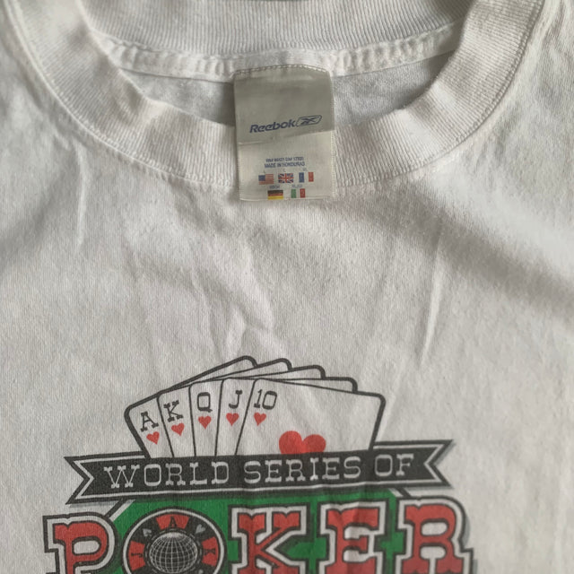 REEBOK WORLD SERIES OF POKER TEE - XL