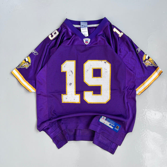 REEBOK NFL VIKINGS JERSEY - SMALL