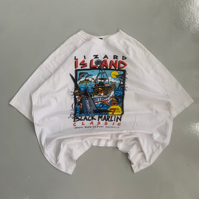 LIZARD IS LAND TEE - XXL