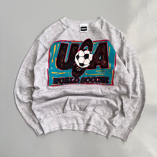 USA WORLD SOCCER SWEATSHIRT - MEDIUM/LARGE