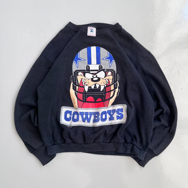 TAZMANIA X DALLAS COWBOYS SWEATSHIRT - MEDIUM