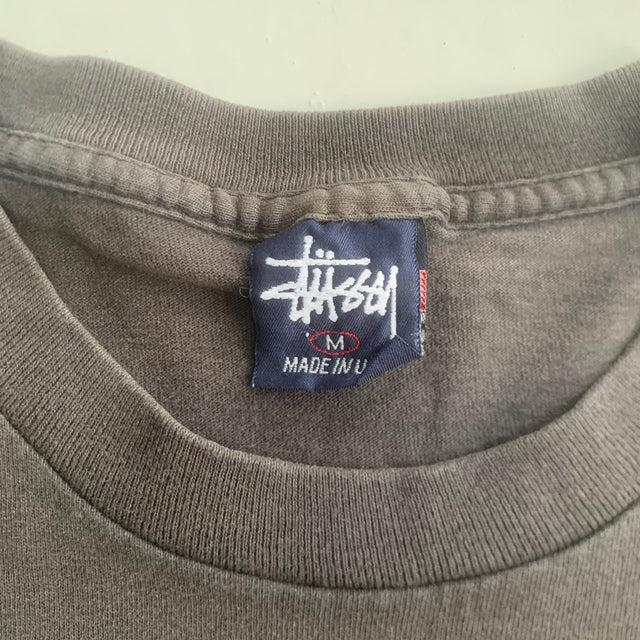 STUSSY 1999 SINGLE STITCHED TEE - MEDIUM