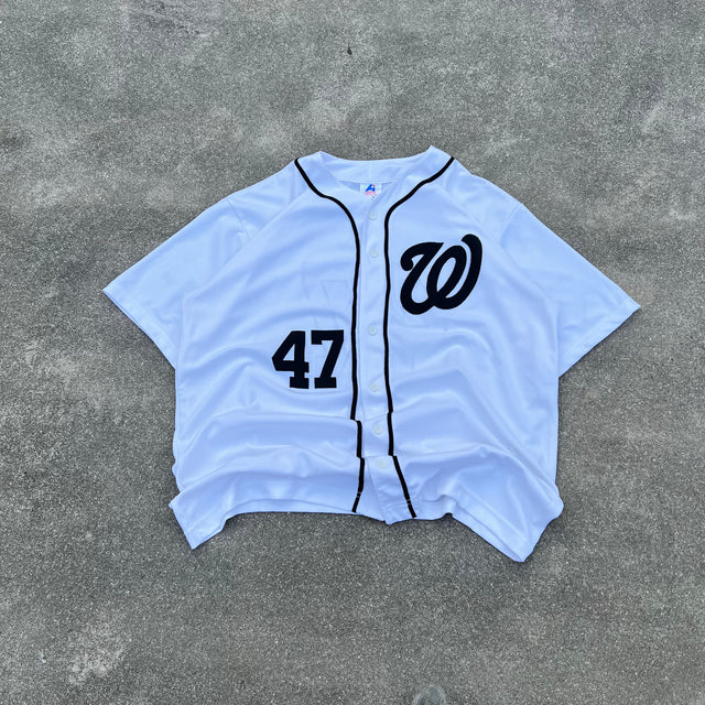 "W" BASEBALL JERSEY - XL