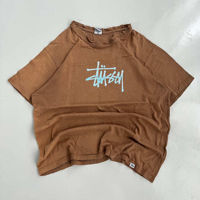 STUSSY 90'S SPELLOUT TEE - LARGE/XL