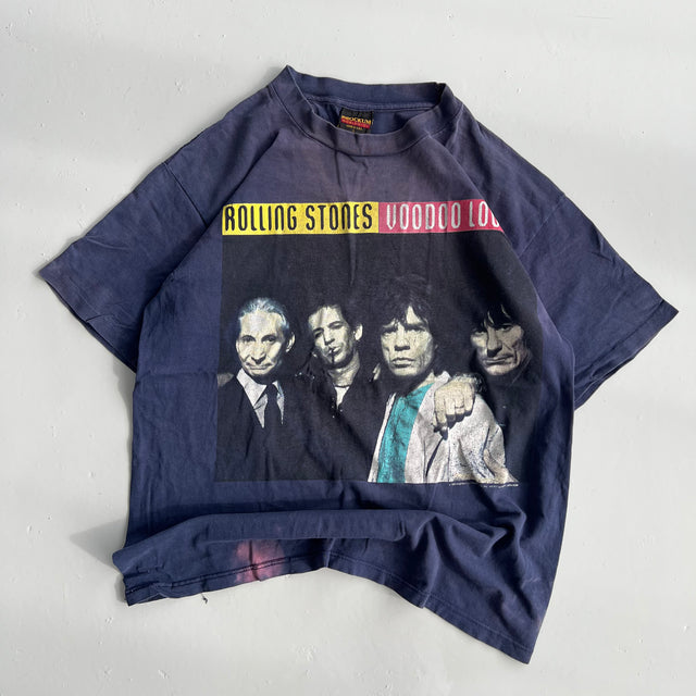 ROLLING STONES VOODOO LOUNGE 1995 TOUR SINGLE STITCHED TEE - MEDIUM