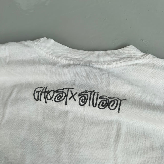 STUSSY X GHOST COLLAB TEE - LARGE