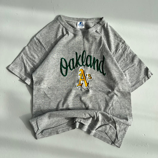 STARTER OAKLAND SINGLE STITCHED TEE - MEDIUM