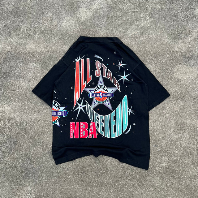 UTAH JAZZ ALL STAR WEEKEND 1993 SINGLE STITCHED TEE - MEDIUM