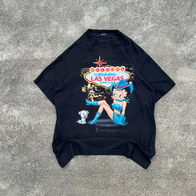 BETTY BOOP LAS 2001 VEGAS TEE - LARGE