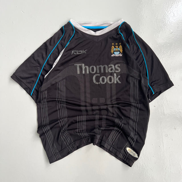 REEBOK MANCHESTER CITY FC JERSEY - SMALL