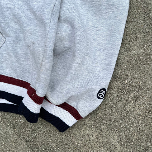 STUSSY WORLDWIDE HOODIE - LARGE