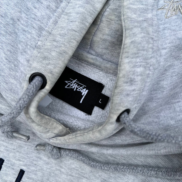 STUSSY WORLDWIDE HOODIE - LARGE