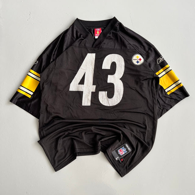 REEBOK NFL PITTSBURGH STEELERS JERSEY - LARGE