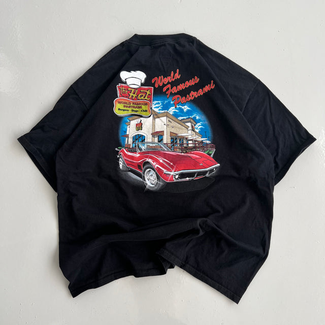 THE HAT 'WORLD FAMOUS PASTRAMI' CAR TEE - XL