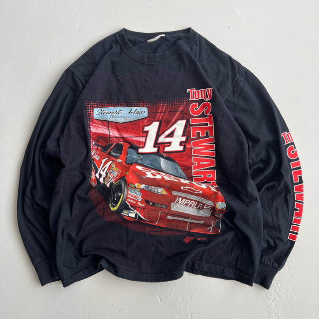 NASCAR TONY STEWART 2009 LONG SLEEVE - LARGE