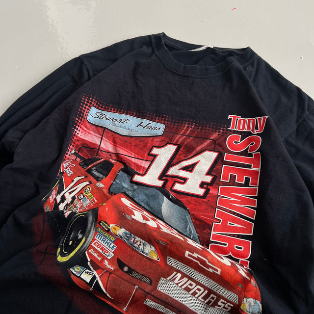 NASCAR TONY STEWART 2009 LONG SLEEVE - LARGE