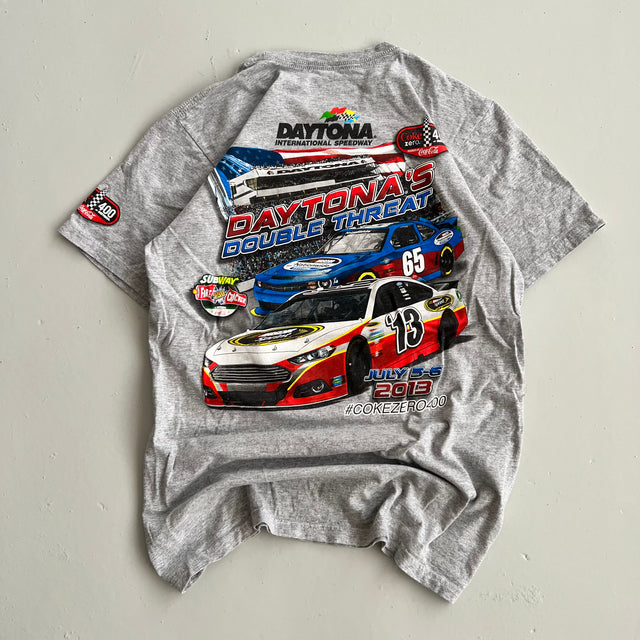 NASCAR DAYTONA'S DOUBLE THREAT RACING TEE - SMALL/MEDIUM