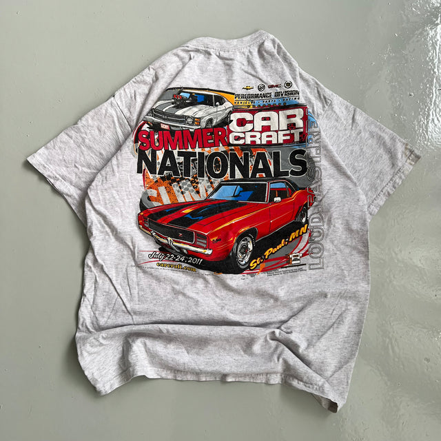 SUMMER CAR CRAFT NATIONALS 2011 TEE - LARGE