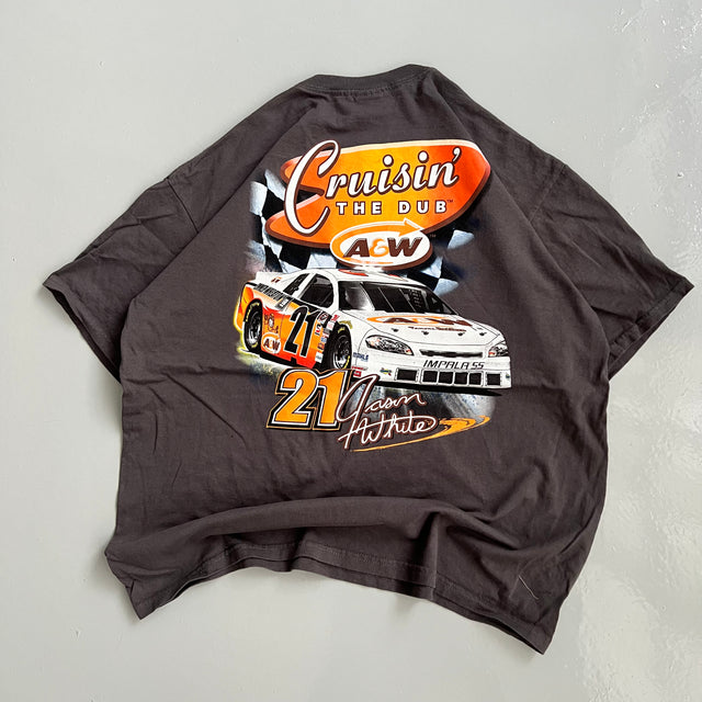 NASCAR X A&W RACING TEE - XL