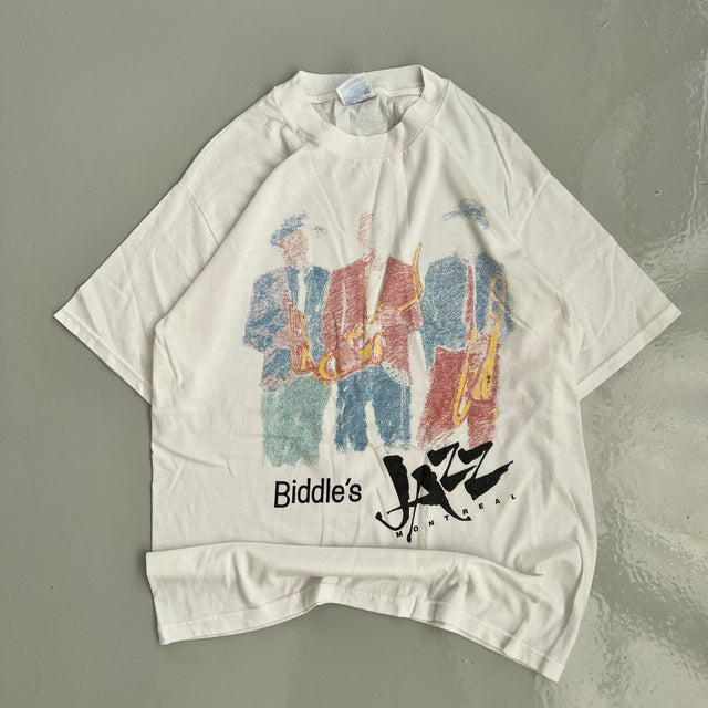 BIDDLE'S JAZZ TEE - MEDIUM/LARGE