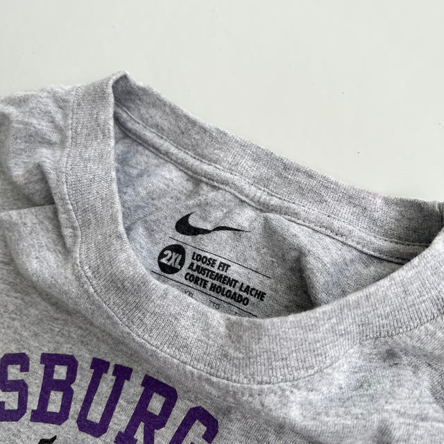 NIKE BROWNSBURG BULLDOG BASEBALL CENTERSWOOSH TEE - XXL