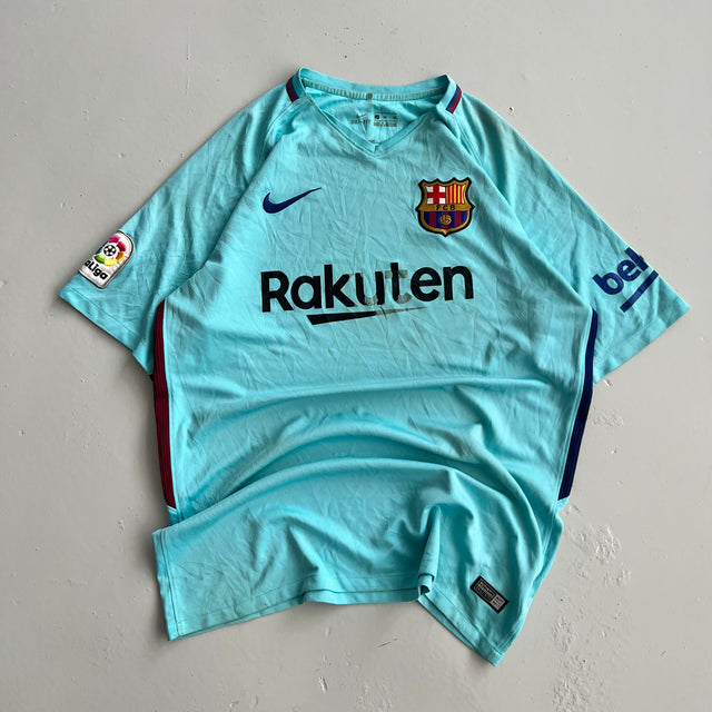 NIKE BARCELONA SINGLE STITCHED JERSEY - LARGE