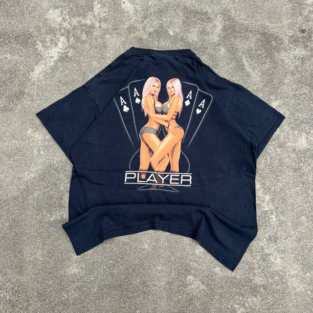 'PLAYER' TEE - XL