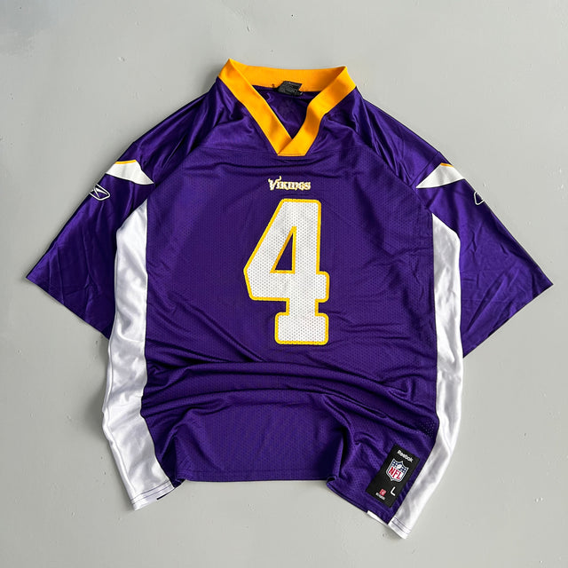 REEBOK NFL VIKINGS JERSEY - LARGE