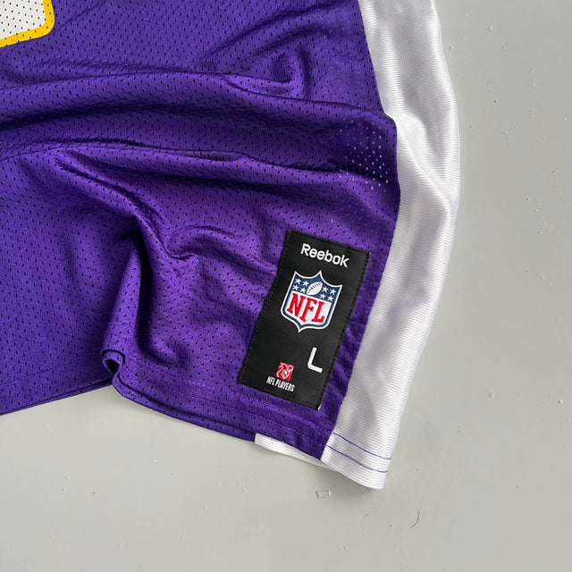 REEBOK NFL VIKINGS JERSEY - LARGE