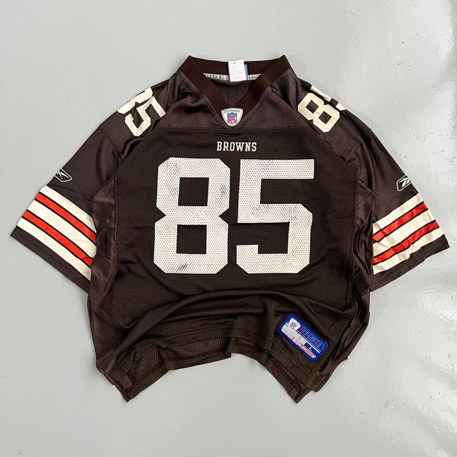 REEBOK NFL CLEVELAND BROWNS JERSEY - LARGE