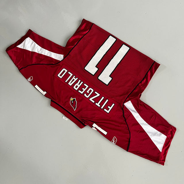 REEBOK NFL CARDINALS JERSEY - SMALL/MEDIUM