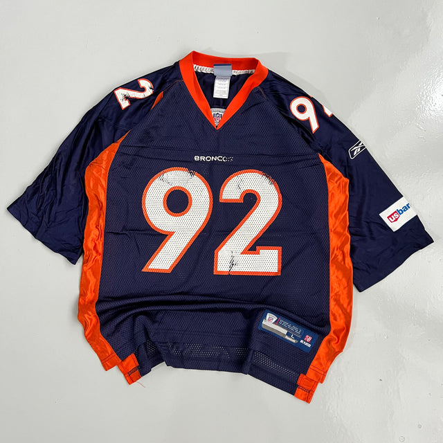 REEBOK NFL DENVER BRONCOS JERSEY - LARGE