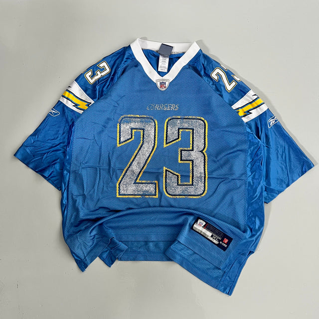 REEBOK NFL CHARGERS JERSEY - XL