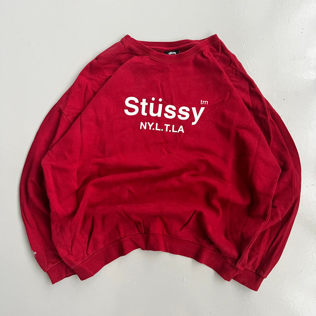 STUSSY SWEATSHIRT - XL