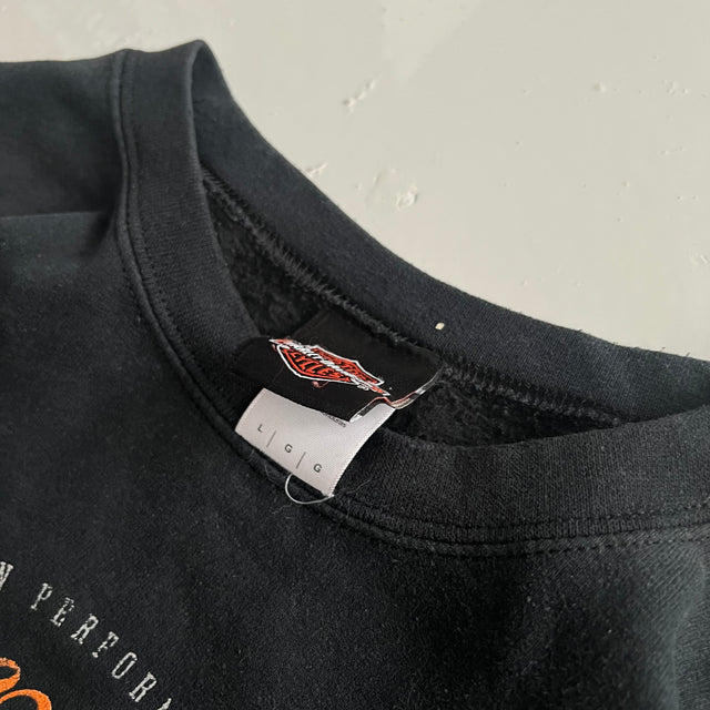 HARLEY DAVIDSON SWEATSHIRT - LARGE