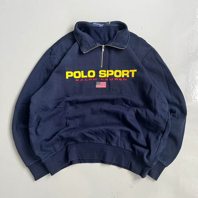 POLO RALPH LAUREN 1/4 ZIP PULLOVER - XL