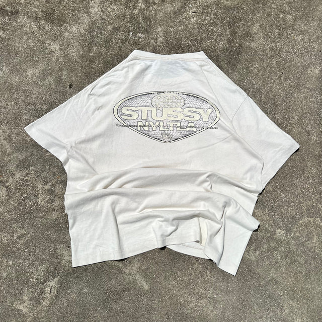 STUSSY NYTLA SINGLE STITCHED TEE - LARGE